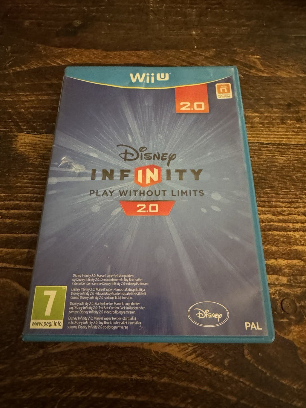 🎮 Nintendo Wii U Disney Infinity Play Without Limits Game 🌟💫