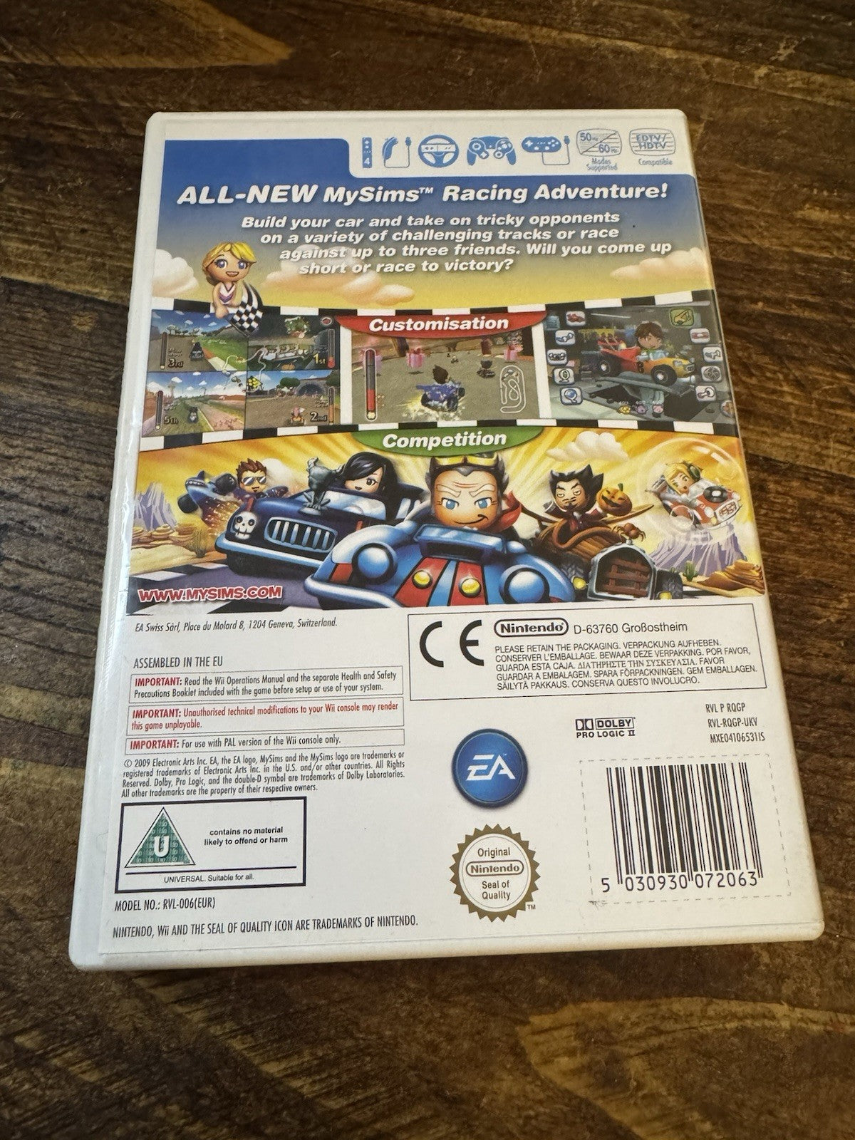 🎮 MySims Racing (Nintendo Wii, 2009) 🎮