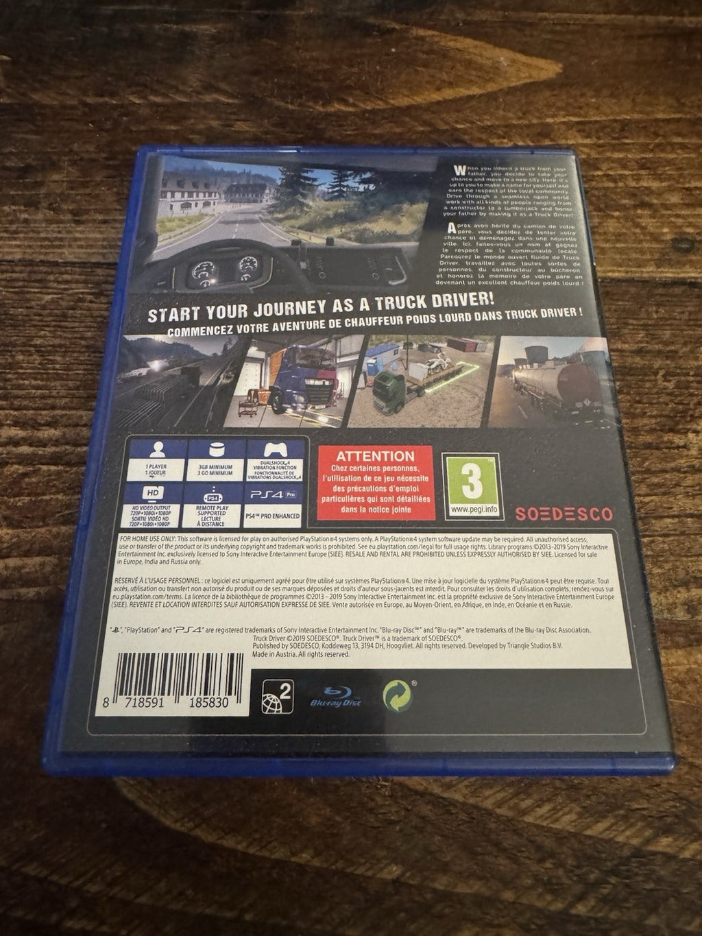 🎮 Sony PlayStation 4 Truck Driver (2019) 🚛🚚