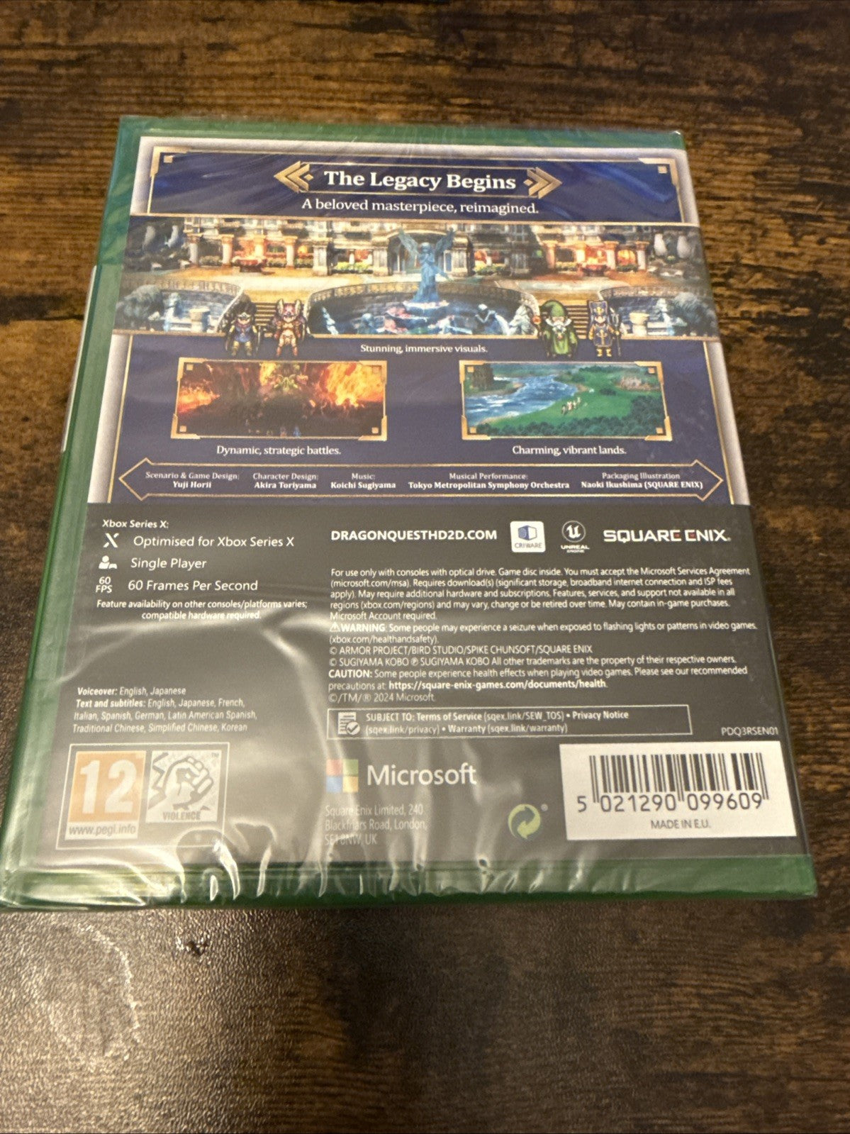 Dragon Quest III HD-2D Remake Xbox Series X BRAND NEW AND SEALED - FREE SHIPPING