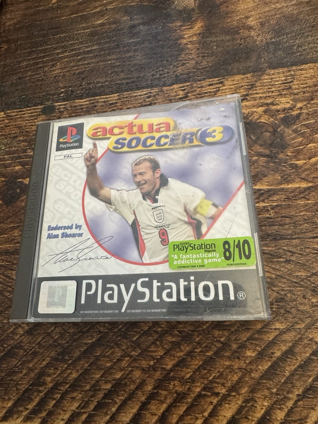 Sony PlayStation 1 Actua Soccer 3 Video Game