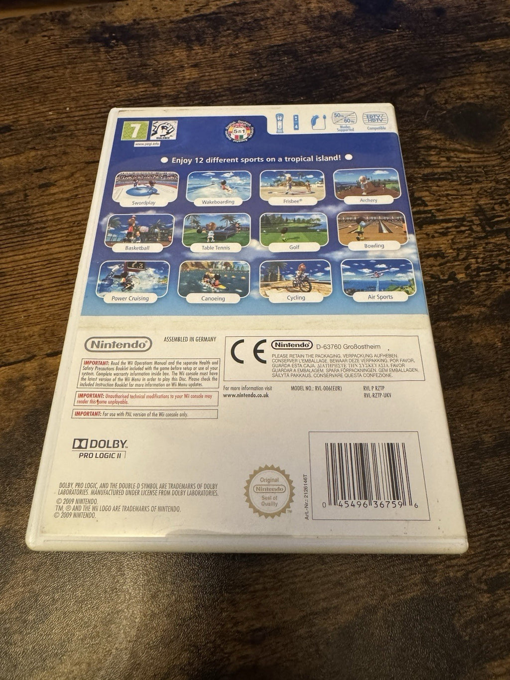 🎮🌟Wii Sports Resort (Nintendo Wii, 2009)⛳️🏹🏸🥊