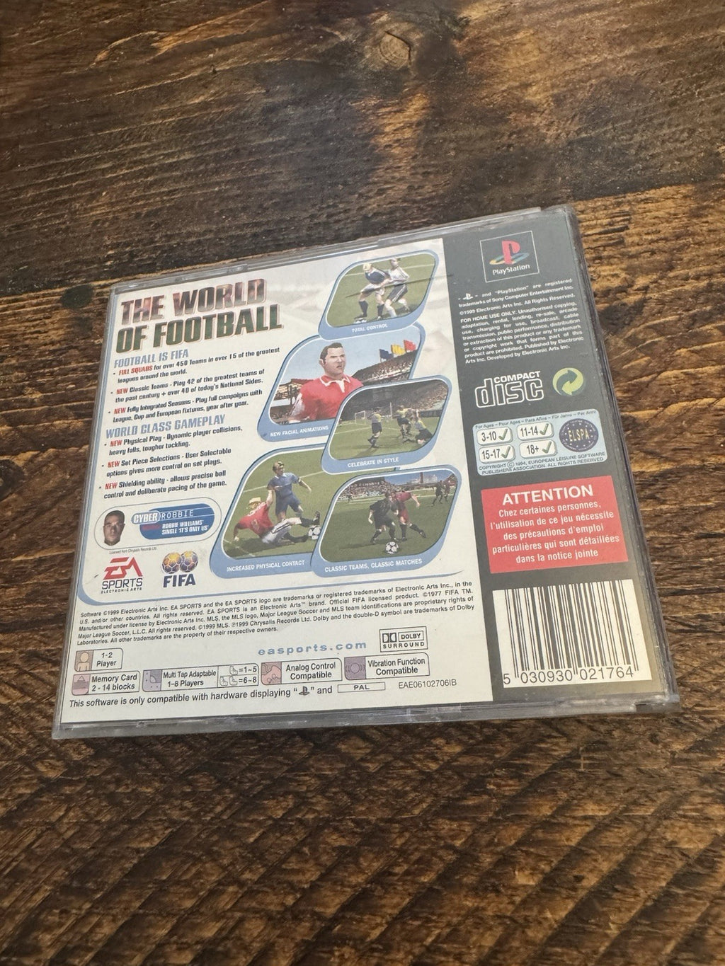 Sony PlayStation 1 FIFA 2000 Video Game