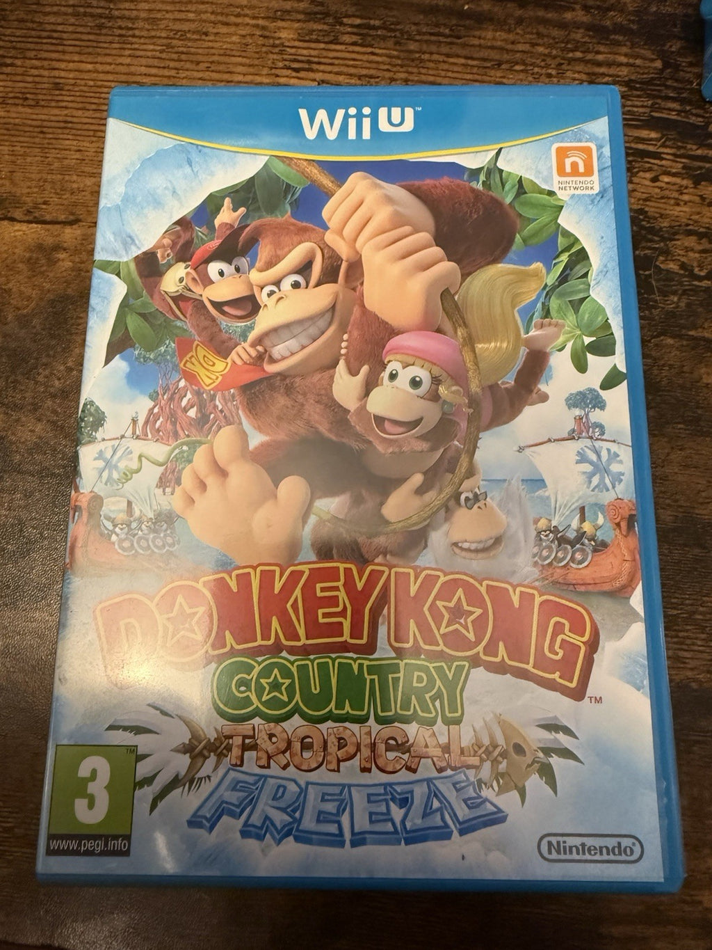 🎮 Nintendo Wii U: Donkey Kong Country: Tropical Freeze 💿 Complete