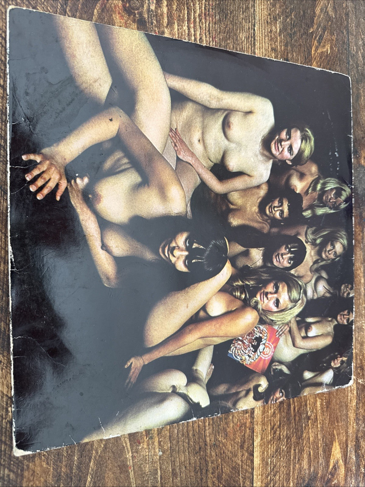 Jimi Hendrix – Electric Ladyland LP UK Polydor Orange Label Banned Cover VG+