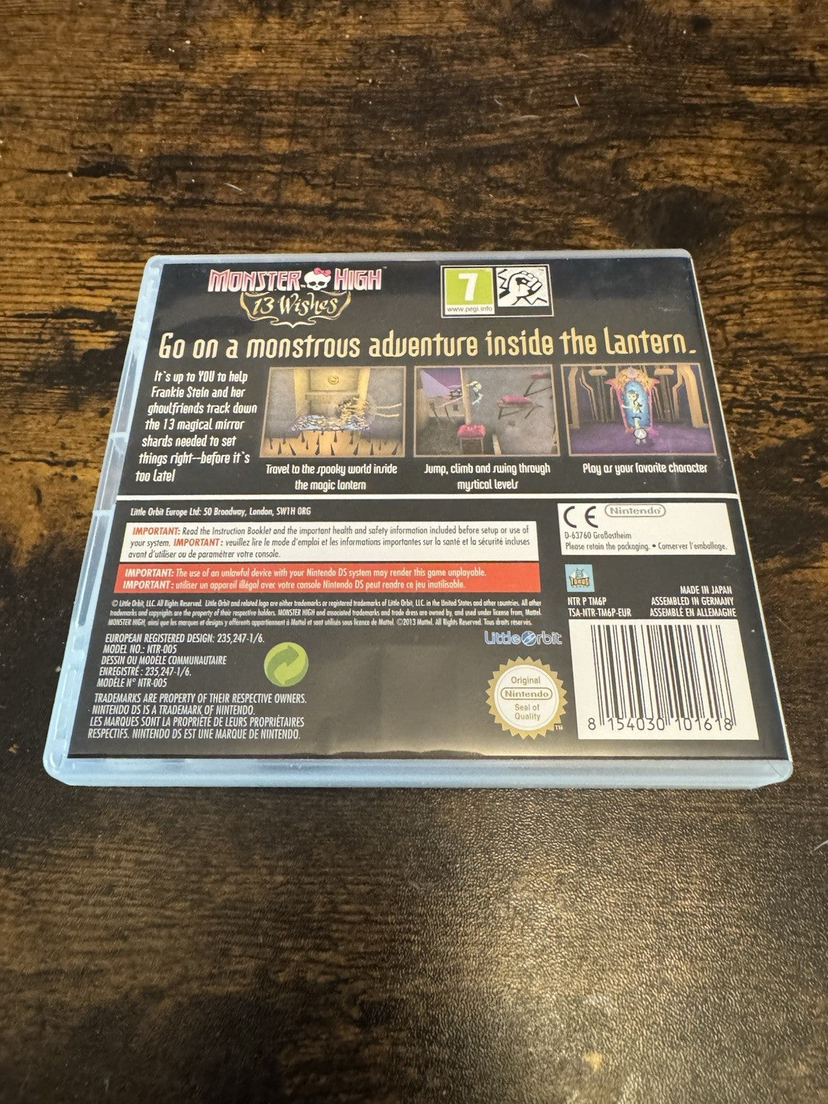 🎮 Monster High 13 Wishes Nintendo DS 🎮