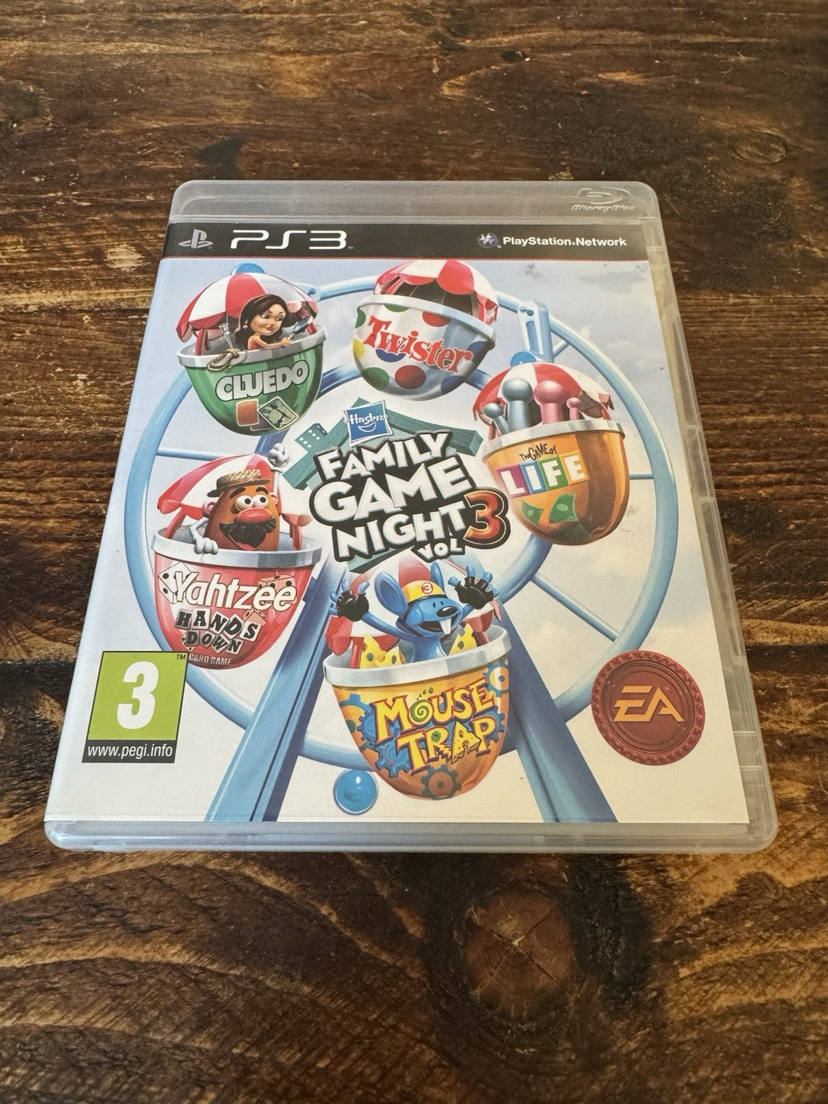 🎮 Hasbro Family Game Night Vol. 3 (PlayStation 3) 🎮