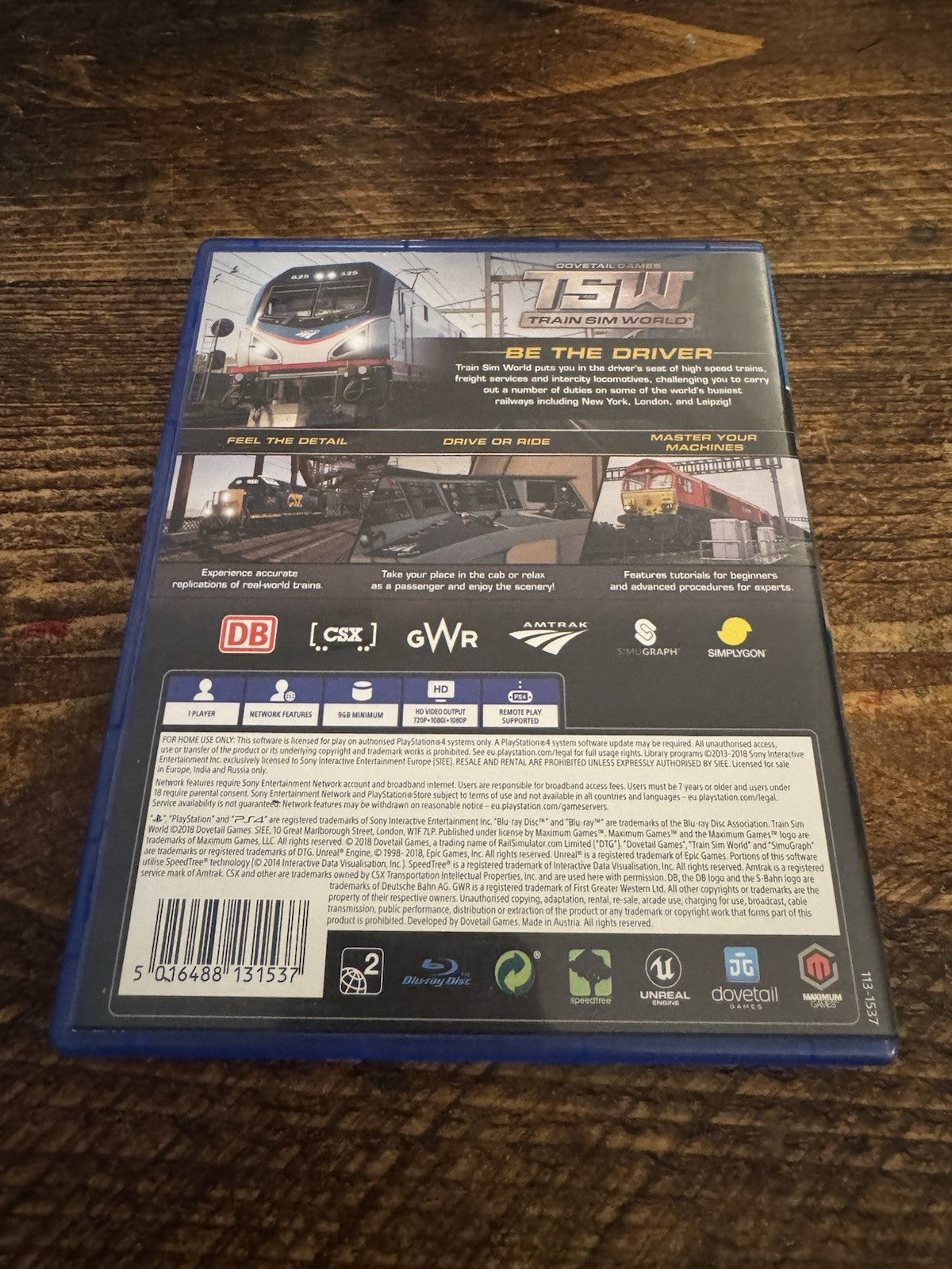 🎮 Sony PlayStation 4 Train Sim World Game (2018)