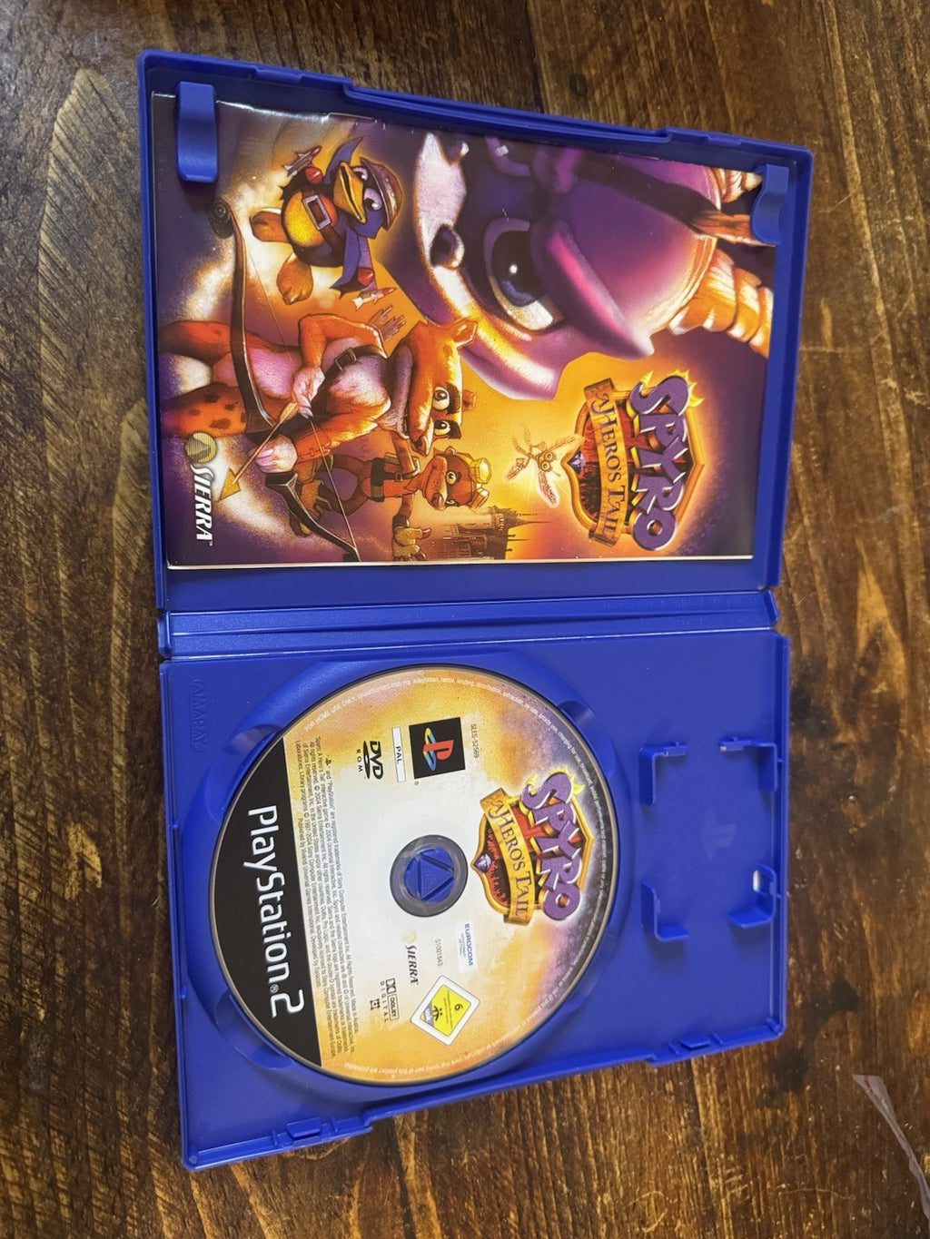 🎮 Spyro A Heros Tail - (PS2) Playstation 2 🎮