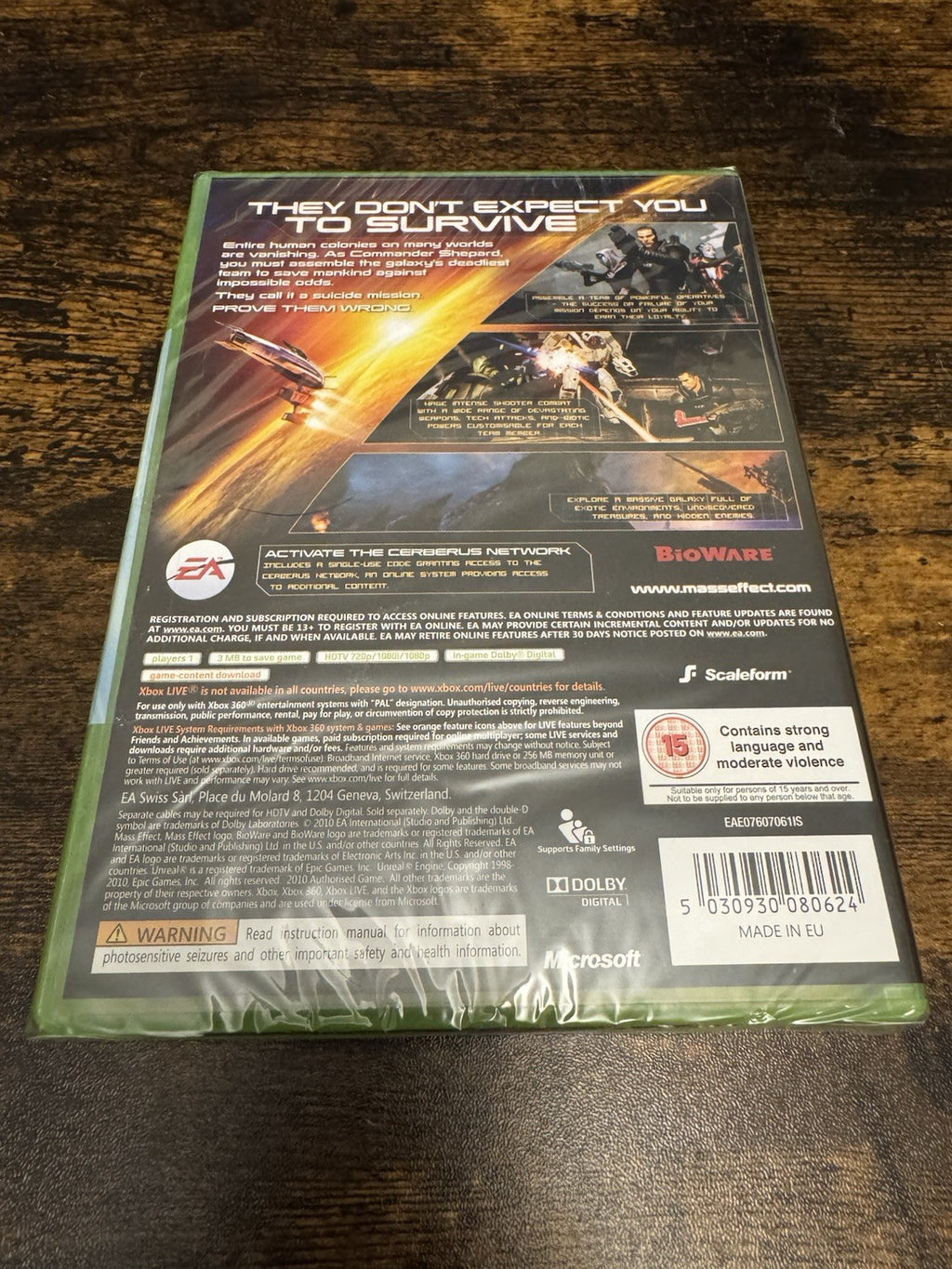 🎮 Mass Effect 2 - Xbox 360 - New & Sealed (15) 🎮