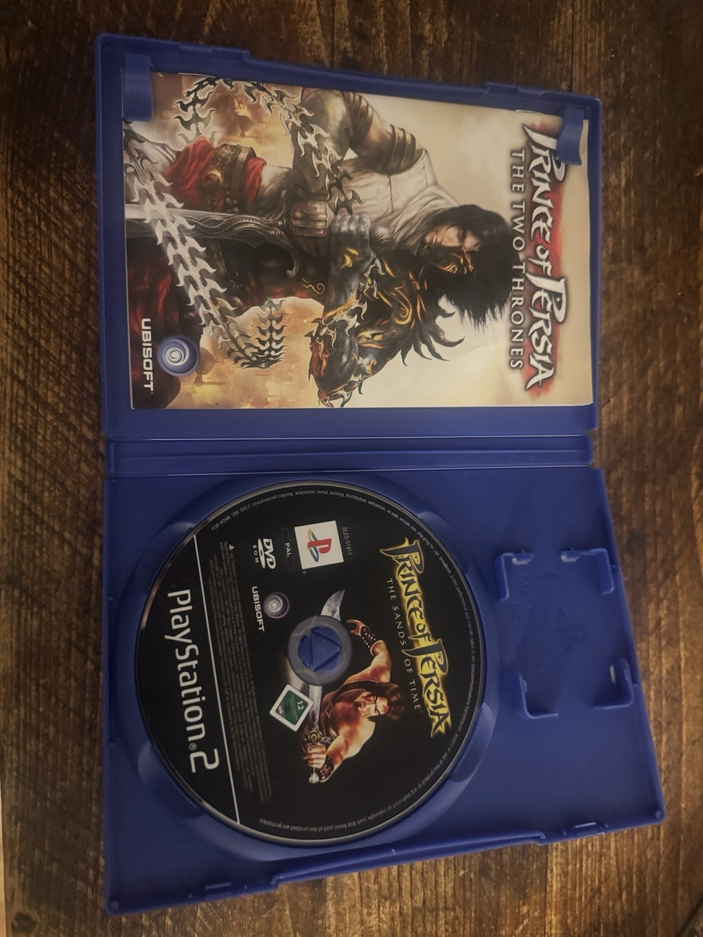 🎮 Sony PlayStation 2 Prince Of Person The Two Thrones Game