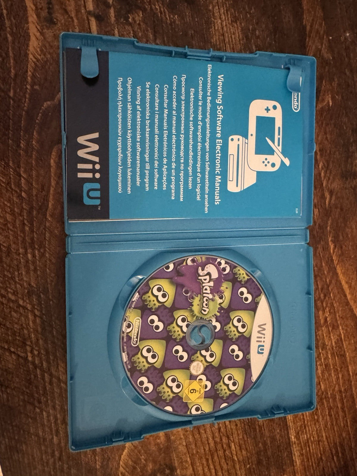 🎮 Splatoon (Nintendo Wii U, 2015) 🫟🫟