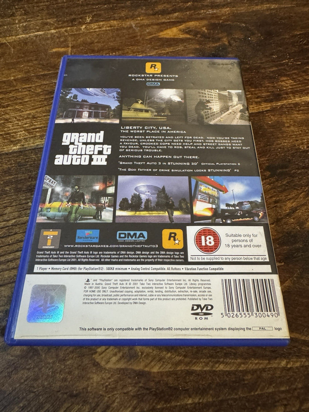 🎮 Grand Theft Auto 3 (Sony PlayStation 2, 2001) 🏎️