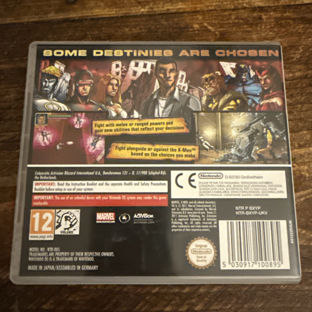 🕹️ X-Men: Destiny (Nintendo DS, 2011) — Complete with Case & Artwork