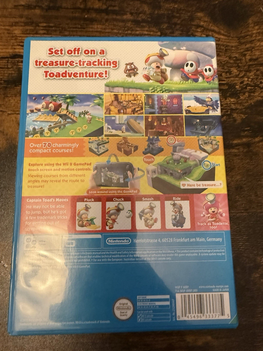 🎮 Nintendo Wii U: Captain Toad: Treasure Tracker ✅ Complete