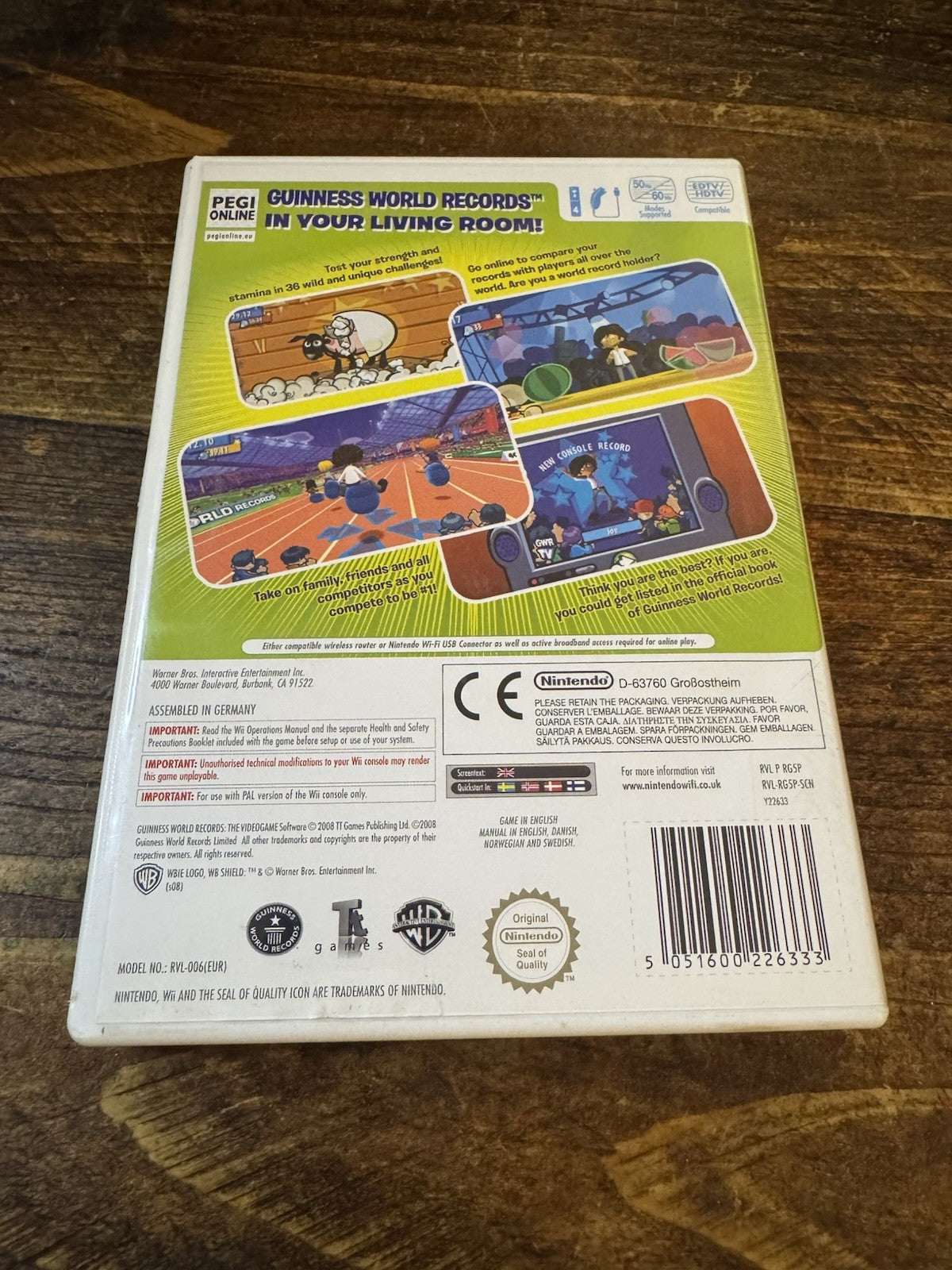 🎮 Guinness World Records: The Videogame (Nintendo Wii, 2008) 🎮