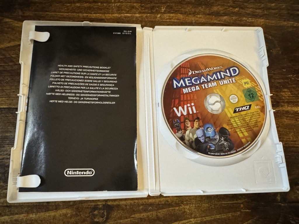 🎮 Megamind: Mega Team Unite (Nintendo Wii, 2010) 🎮