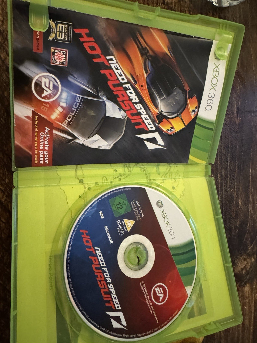 🎮Need for Speed: Hot Pursuit (Microsoft Xbox 360, 2010)🎮