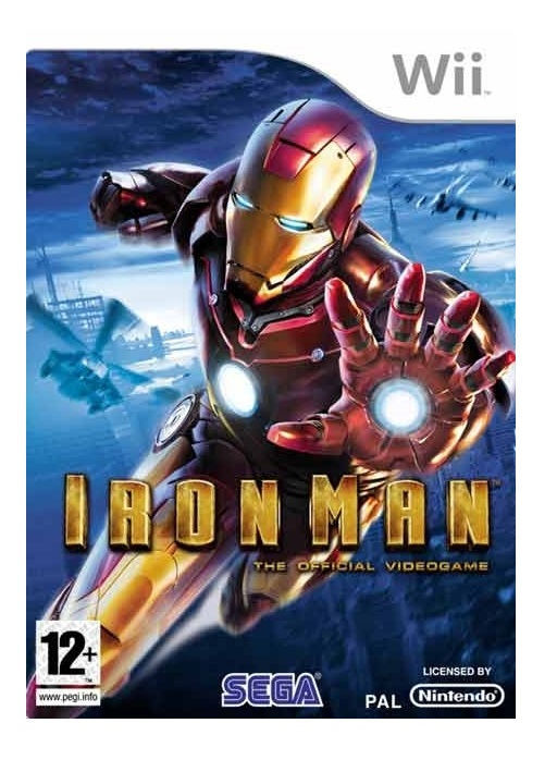 🎮 Iron Man: The Official Videogame (Nintendo Wii, 2008) - European Version 🎮