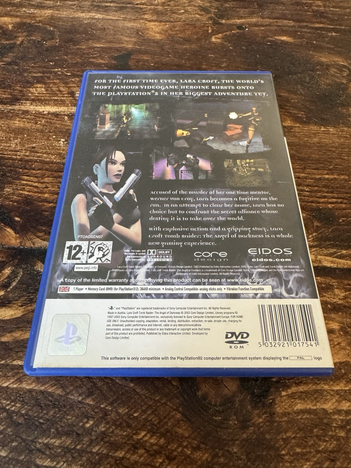 🎮 Tomb Raider: The Angel of Darkness (PlayStation 2) 🎮