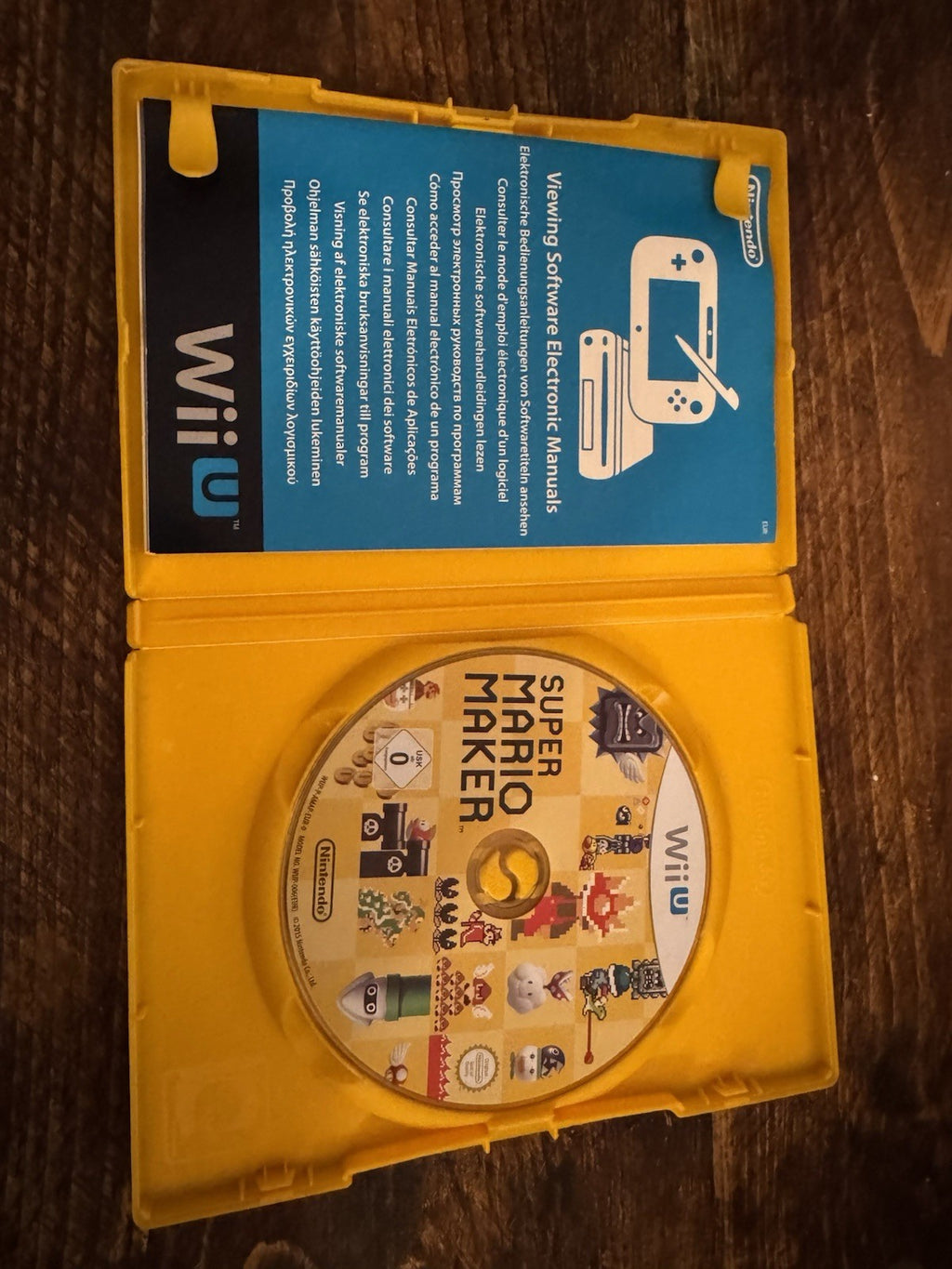 🎮💫Super Mario Maker (Nintendo Wii U, 2015)🎉🌟