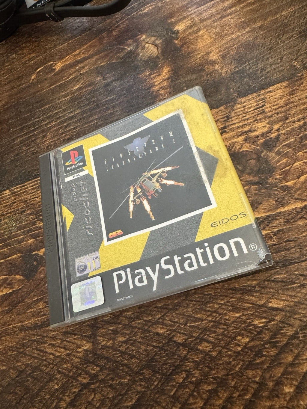 Sony PlayStation 1 Firestorm Thunderhawk 2 Video Game