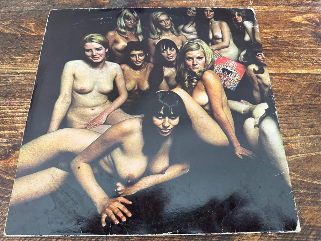 Jimi Hendrix – Electric Ladyland LP UK Polydor Orange Label Banned Cover VG+