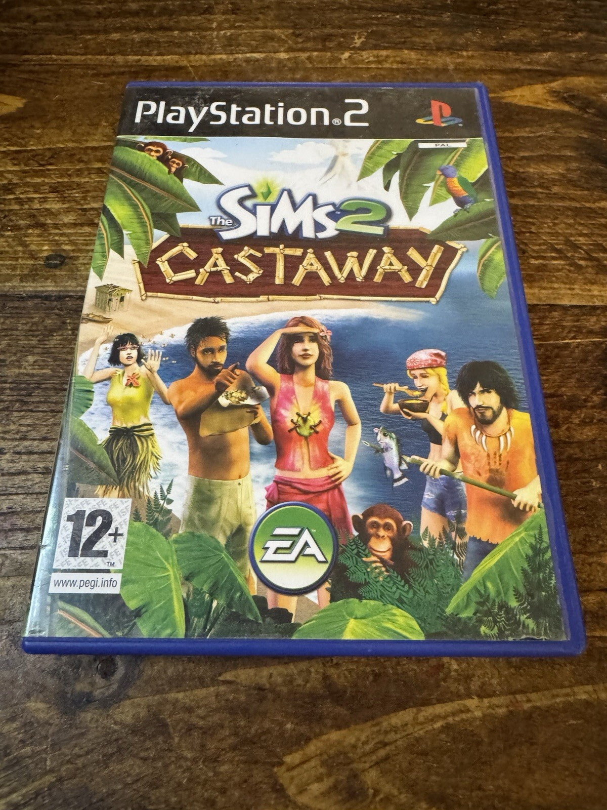 🎮 The Sims 2: Castaway (Sony PlayStation 2, 2007) 🎮