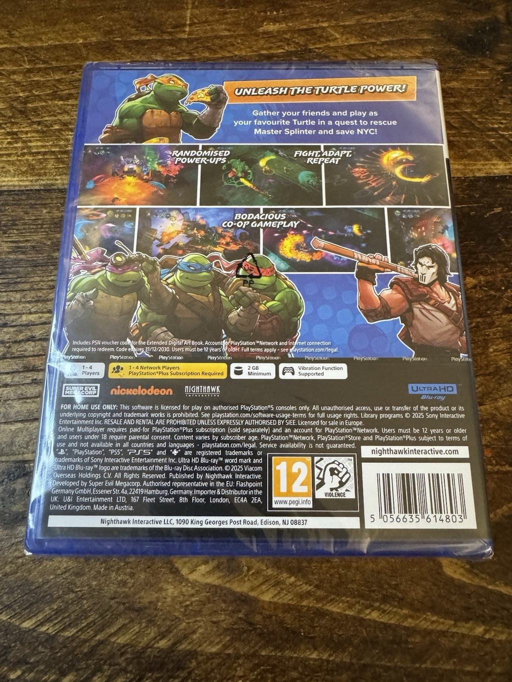Teenage Mutant Ninja Turtles: Splintered Fate – Deluxe Edition (PS5) BRAND NEW