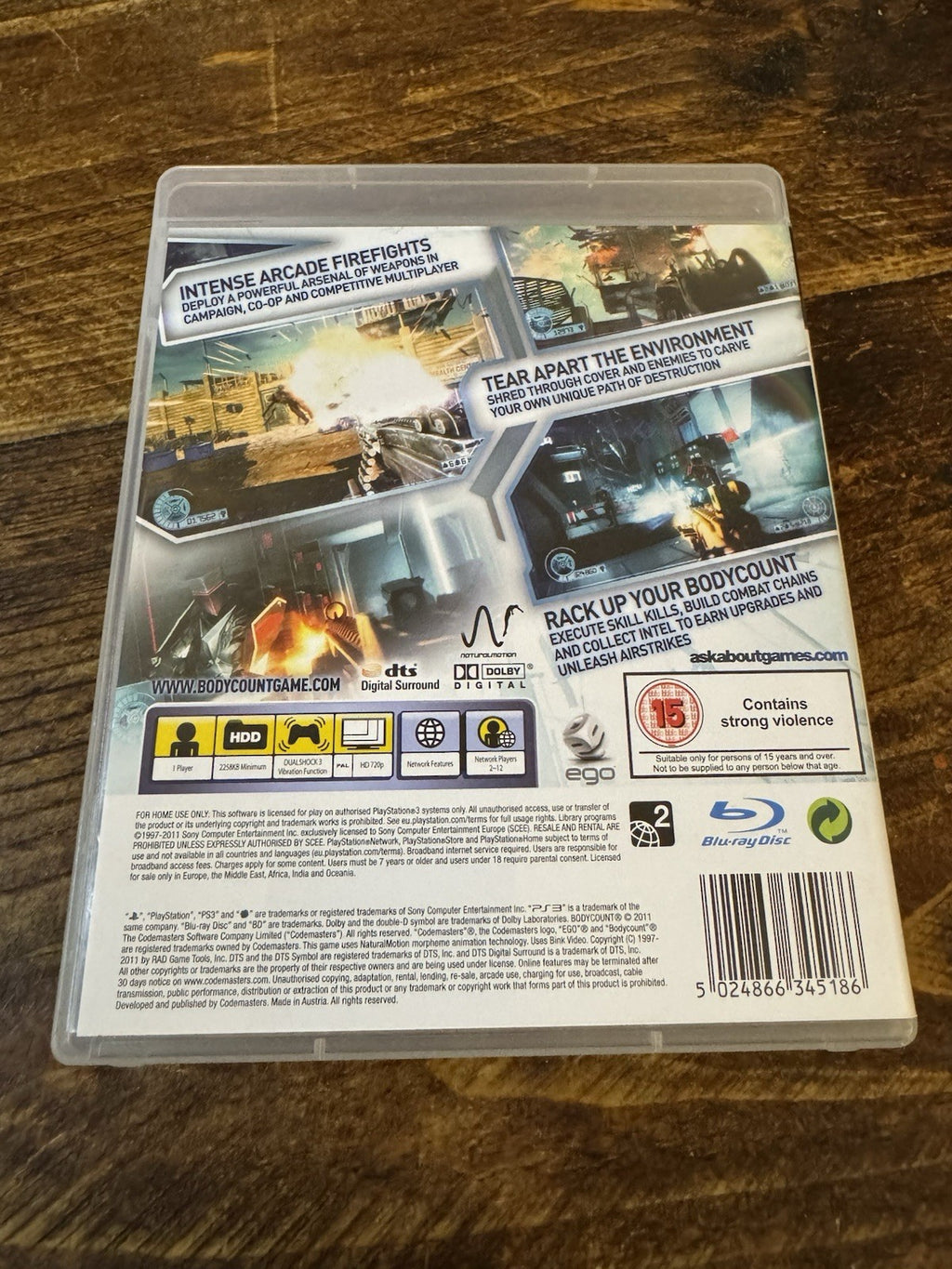 🎮 Bodycount (Sony PlayStation 3, 2011) 🎮