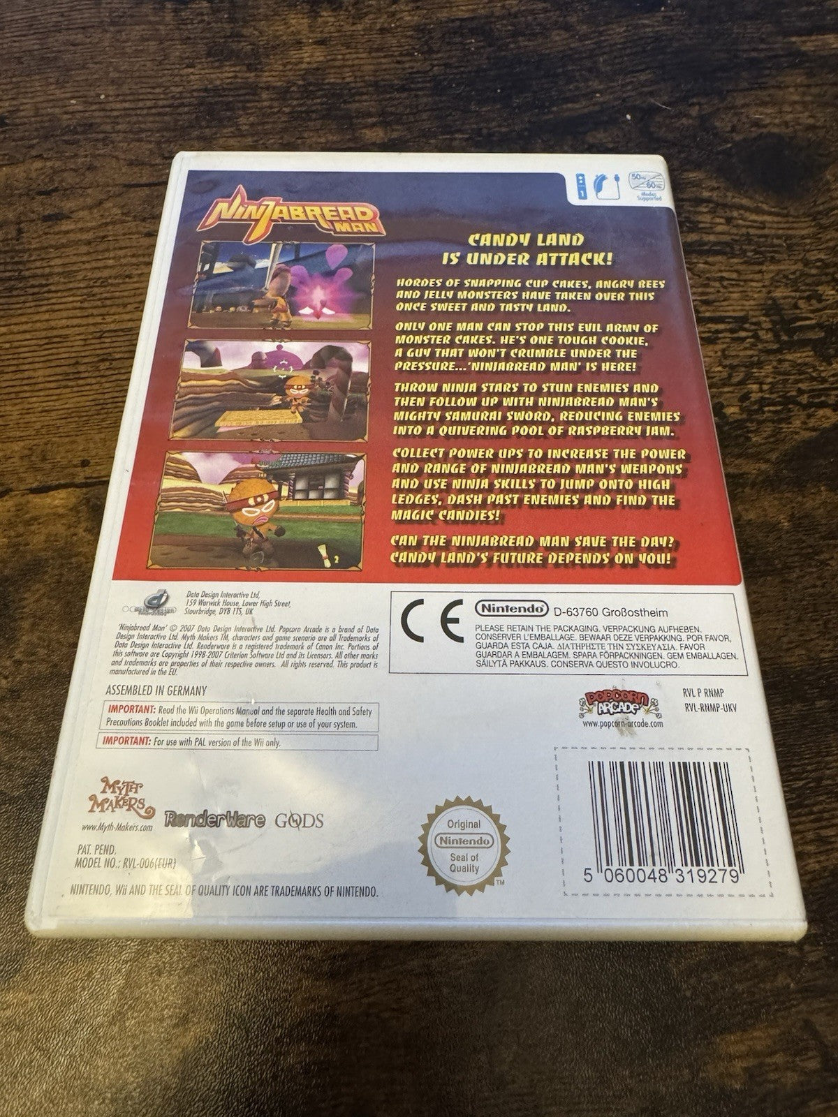 Ninjabread Man (Nintendo Wii, 2007)