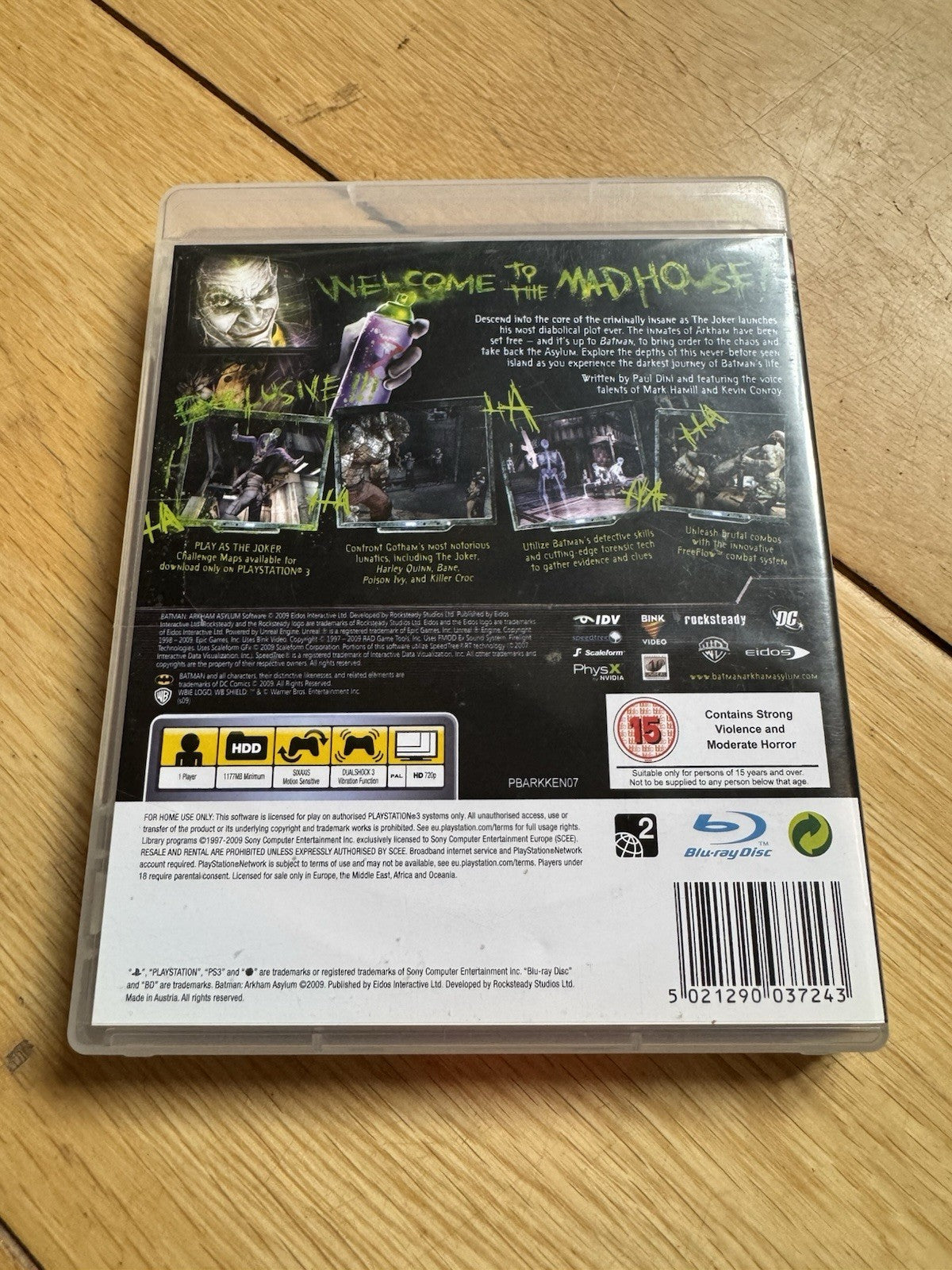 Batman: Arkham Asylum -- Game of the Year Edition (Essentials) (Sony PlayStation