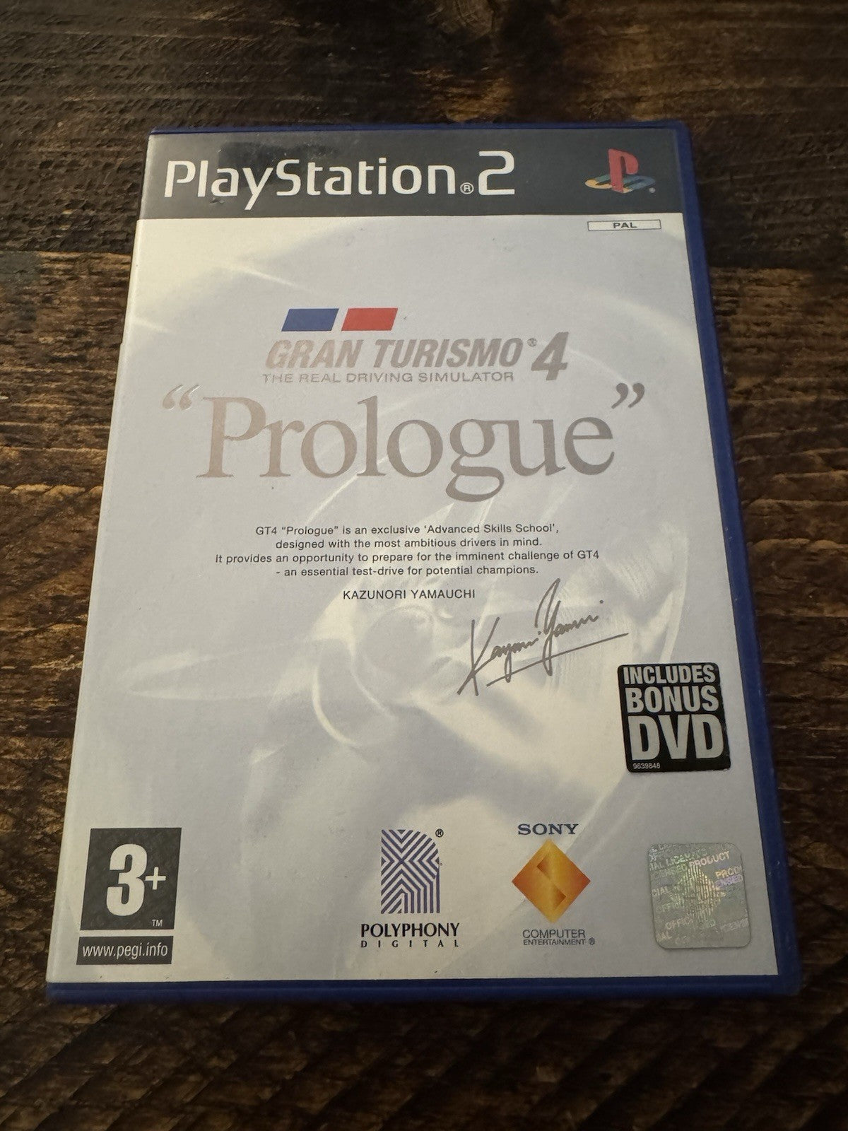 🎮 Sony PlayStation 2: Gran Turismo 4 Prologue Driving Simulator Game 🏎️