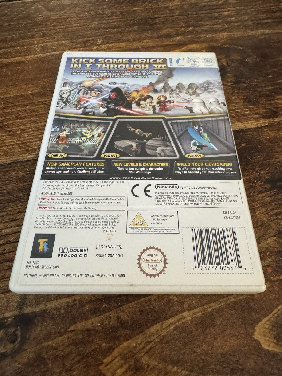 🎮 LEGO Star Wars: The Complete Saga (Nintendo Wii, 2007) 🎮