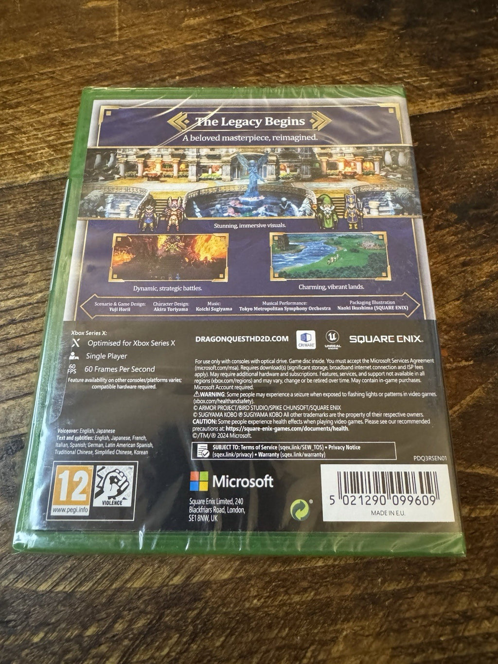 🎮 Dragon Quest III HD-2D Remake Xbox Series X 🎮 BRAND NEW AND SEALED