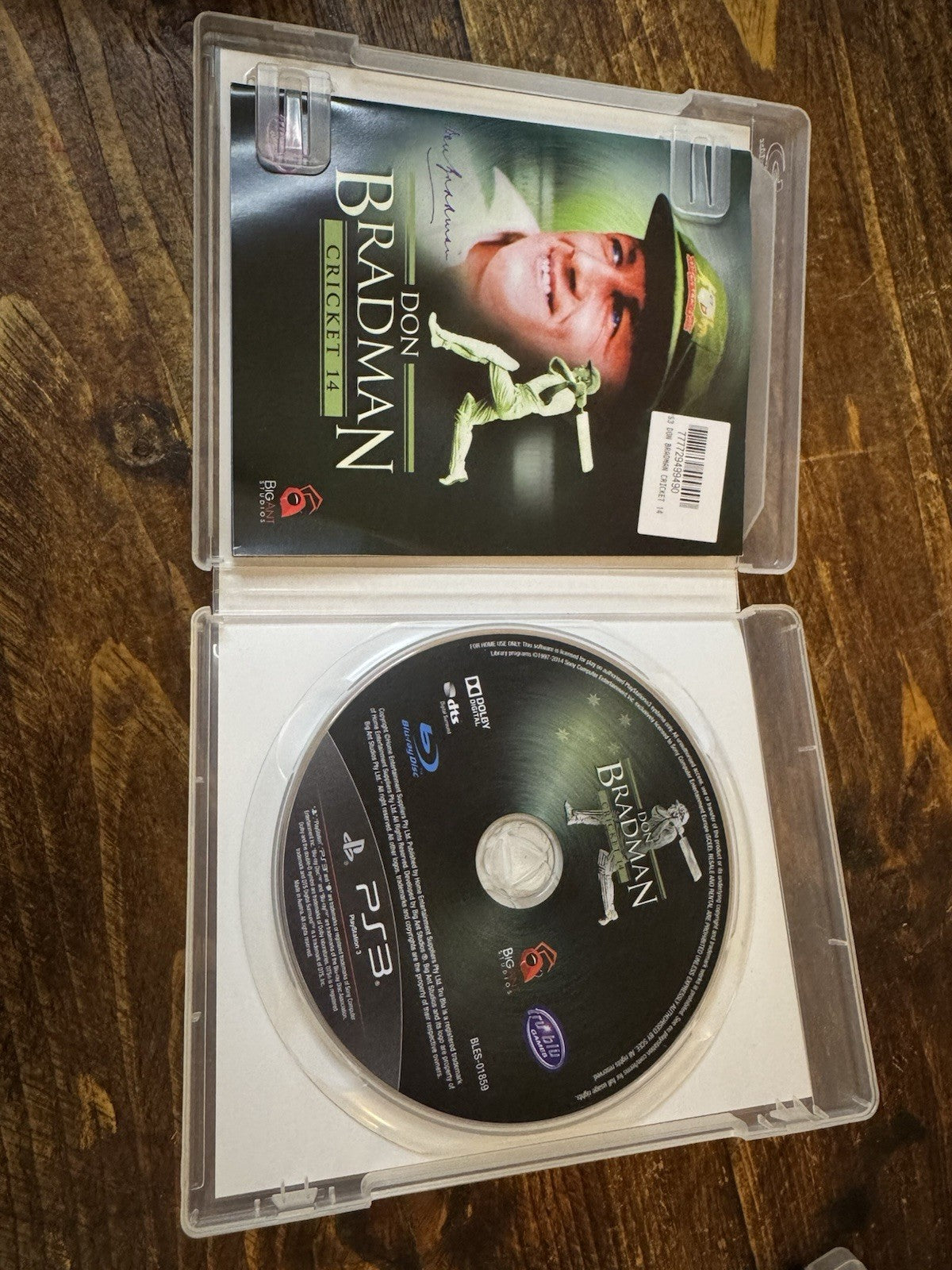 Don Bradman Cricket 14 (Sony PlayStation 3, 2014)