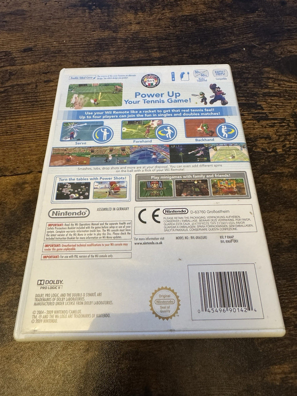 🎮🌟Nintendo Wii Mario Power Tennis Game 🎾🏆