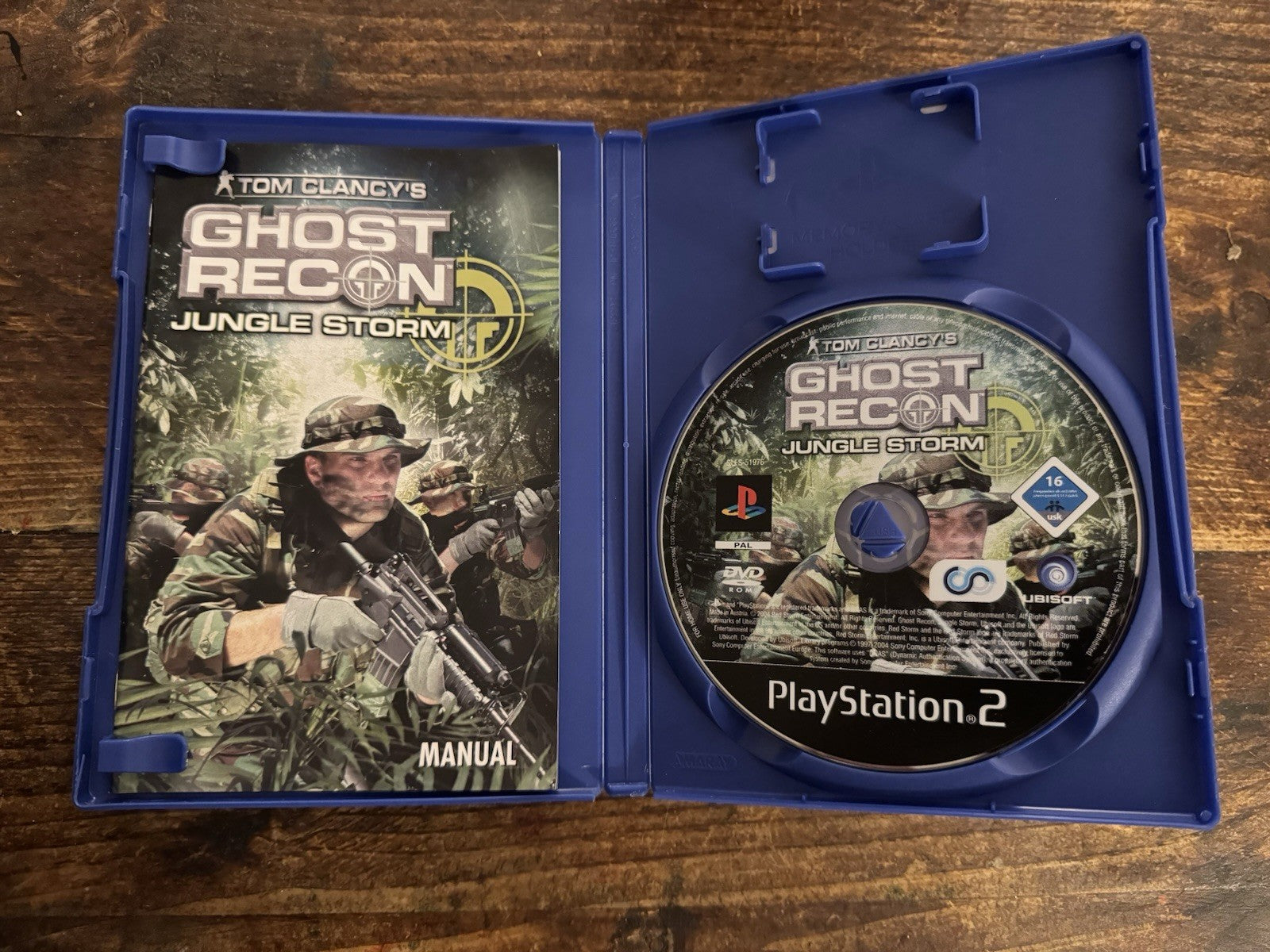 🎮 Tom Clancy's Ghost Recon: Jungle Storm (Sony PlayStation 2, 2004) 🎮