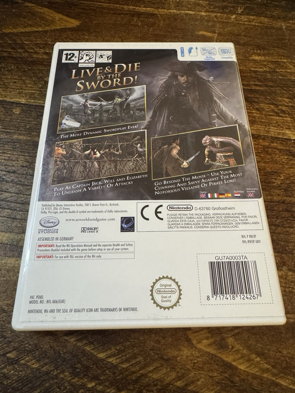 🎮 Pirates of the Caribbean: At World's End (Nintendo Wii, 2007) 🎮