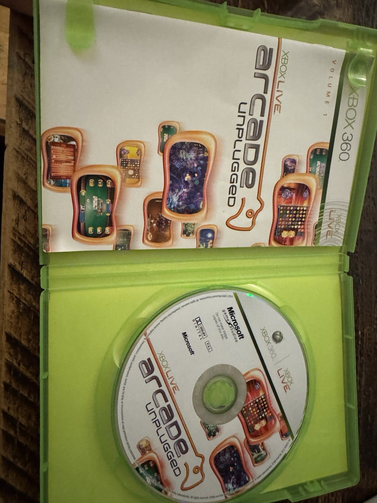 🎮Xbox Live Arcade Unplugged Volume 1 (Microsoft Xbox 360, 2006) - European🎮