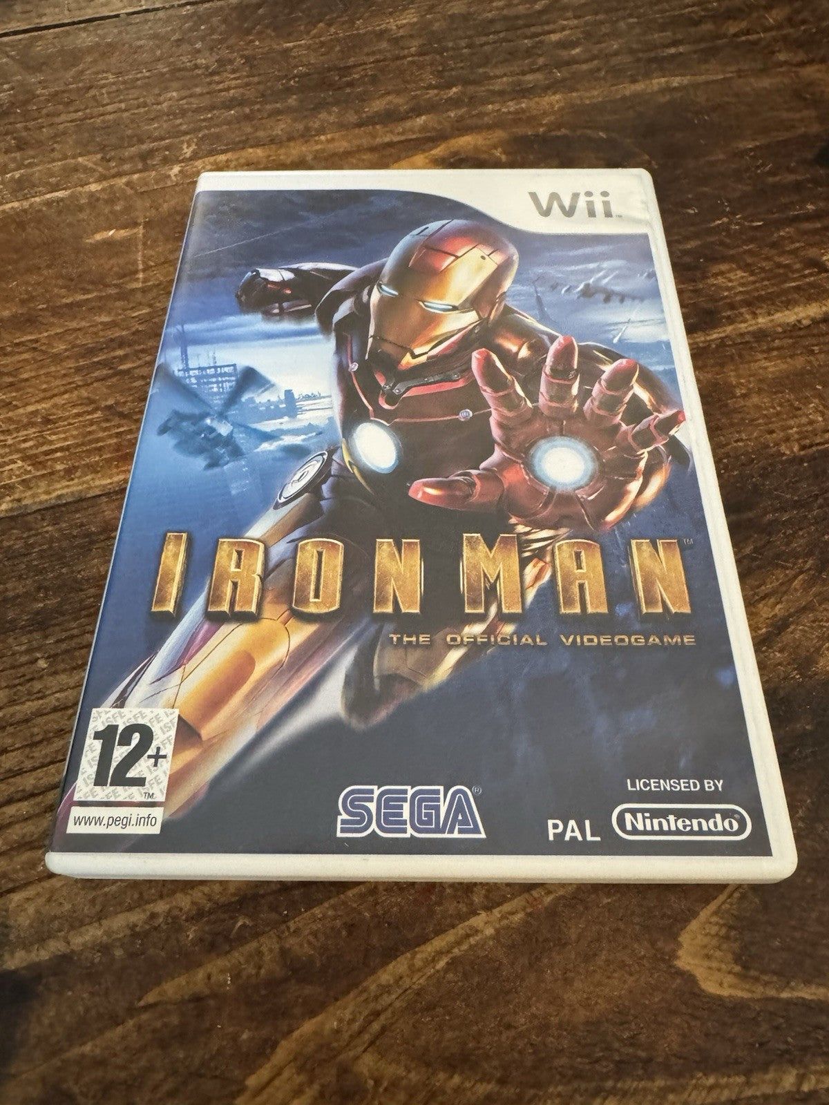 🎮 Iron Man: The Official Videogame (Nintendo Wii, 2008) - European Version 🎮