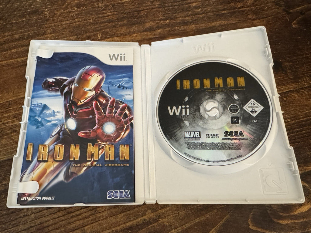 🎮 Iron Man: The Official Videogame (Nintendo Wii, 2008) - European Version 🎮
