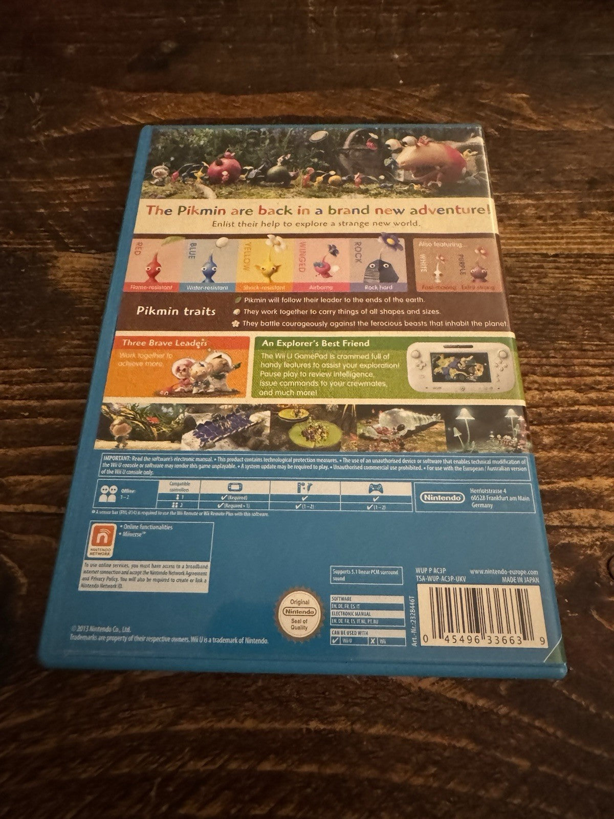 🎮 Pikmin 3 (Nintendo Wii U, 2013) 🎮🌟