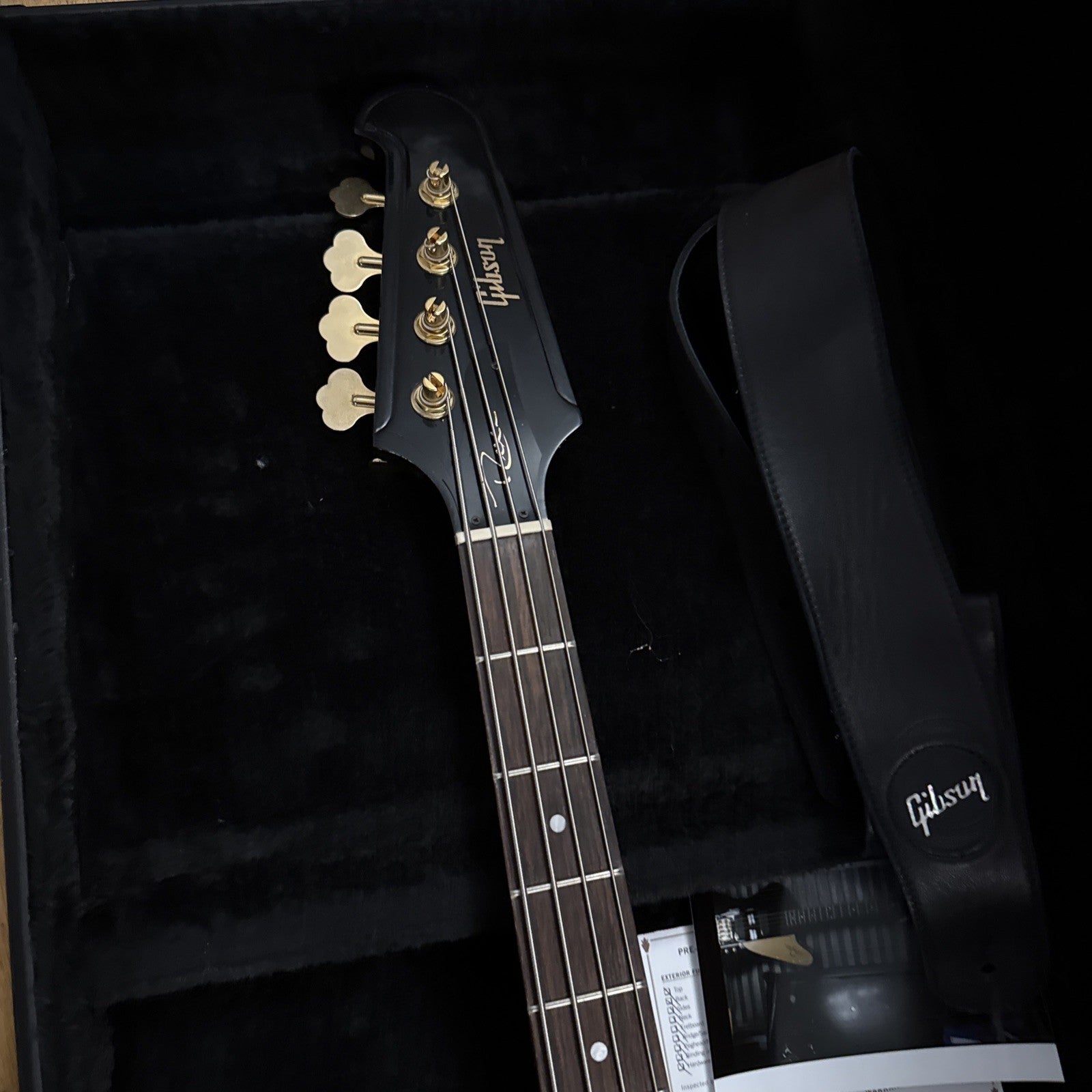 GIBSON Thunderbird Rex Brown Bass - Opened Never Used 