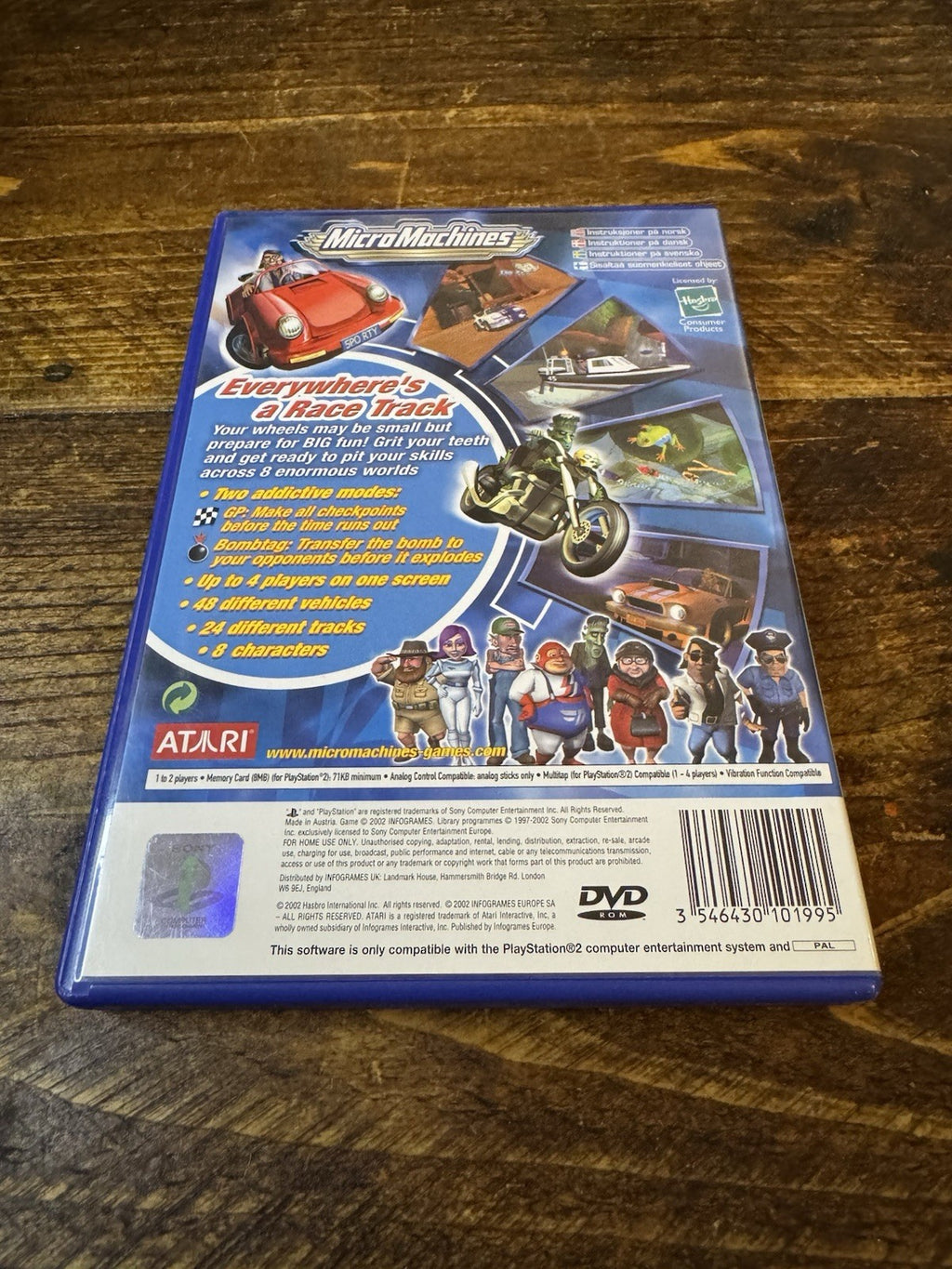 🎮 Micro Machine V4 (Sony PlayStation 2, 2006) 🎮