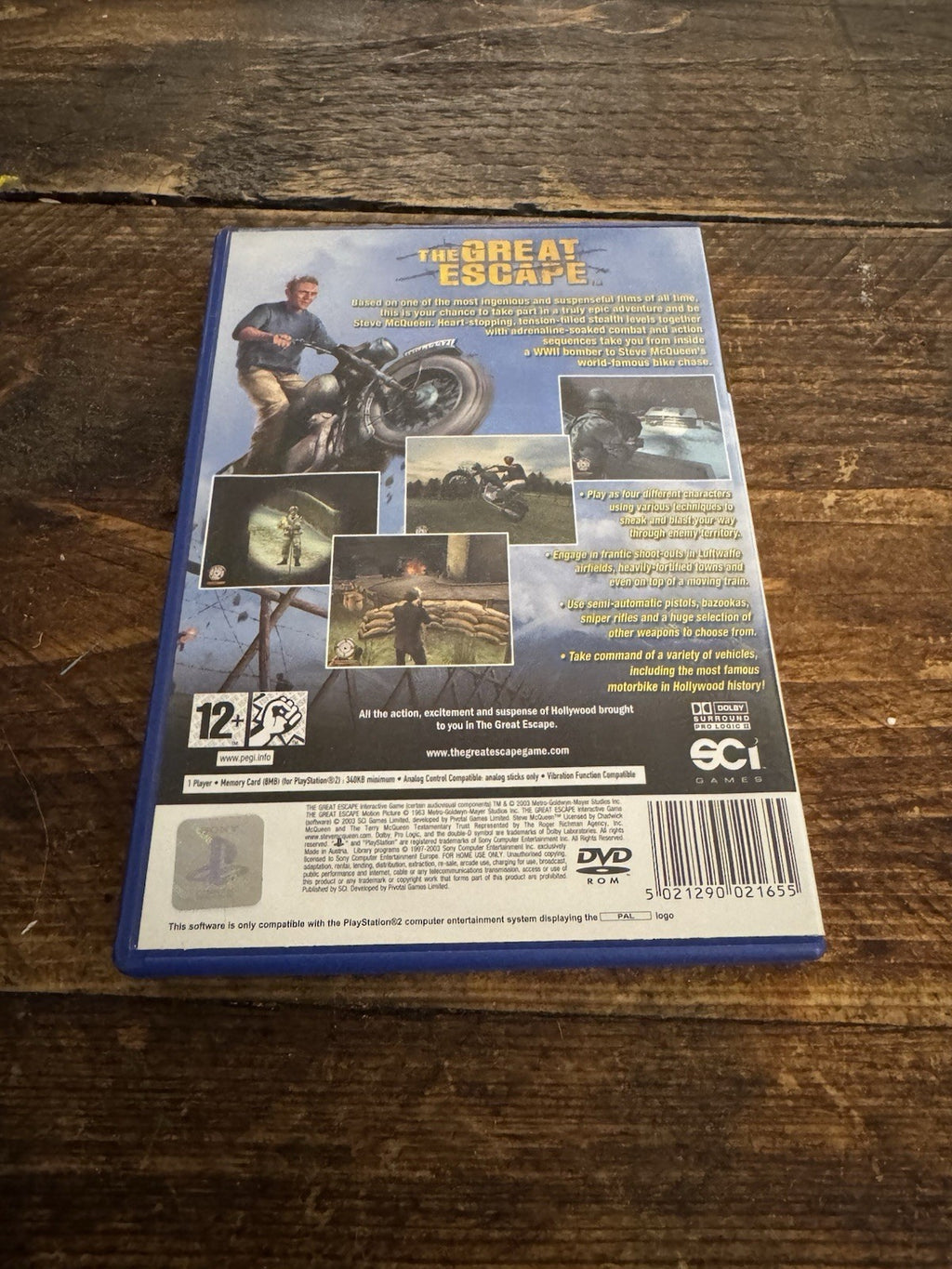 🎮 The Great Escape (Sony PlayStation 2, 2003) 🎮