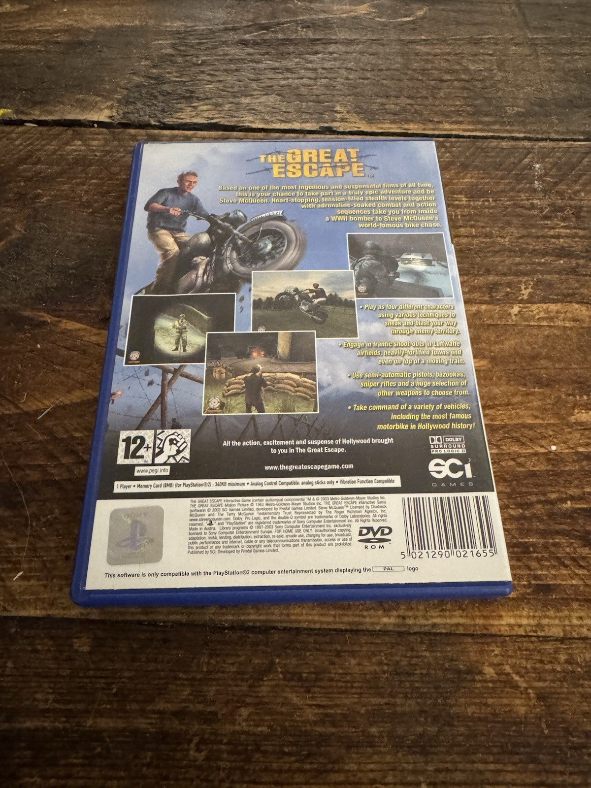 🎮 The Great Escape (Sony PlayStation 2, 2003) 🎮