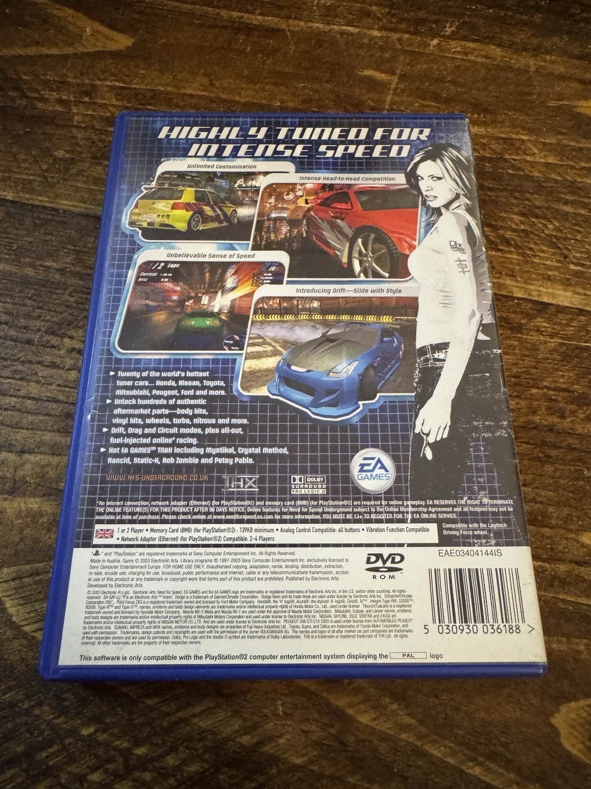 🎮 Need for Speed: Underground (PlayStation 2) 🎮