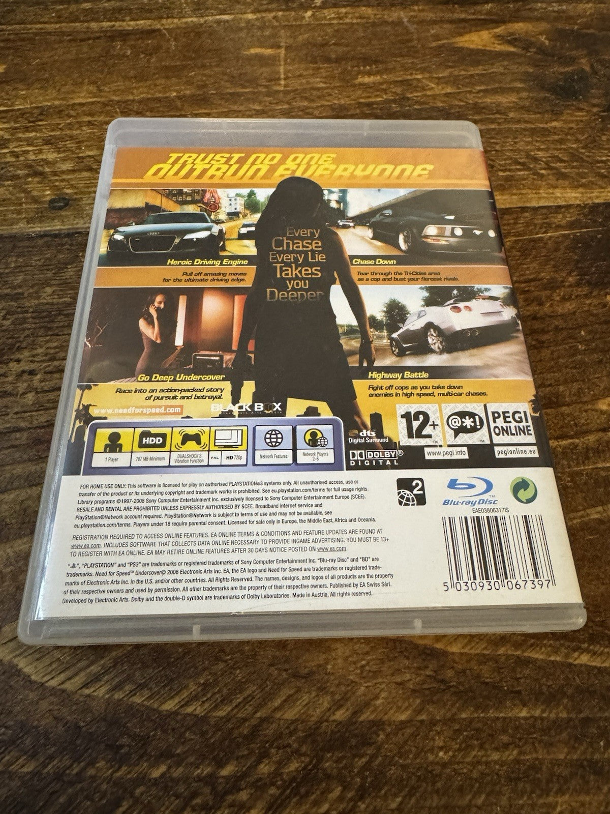 🎮 Need for Speed: Undercover (Sony PlayStation 3) 🎮