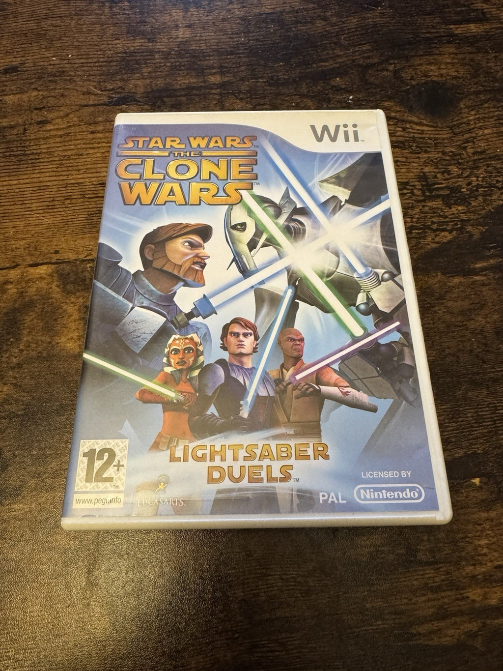 🎮🌟 Star Wars: The Clone Wars - Lightsaber Duels (Nintendo Wii, 2008) 🔮🪐